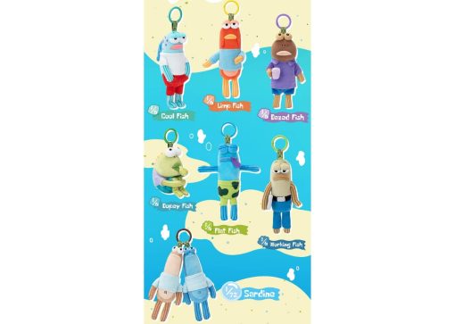 Pop Mart x Bikini Bottom Buddies Plush Sealed Case (6 Blind Box)