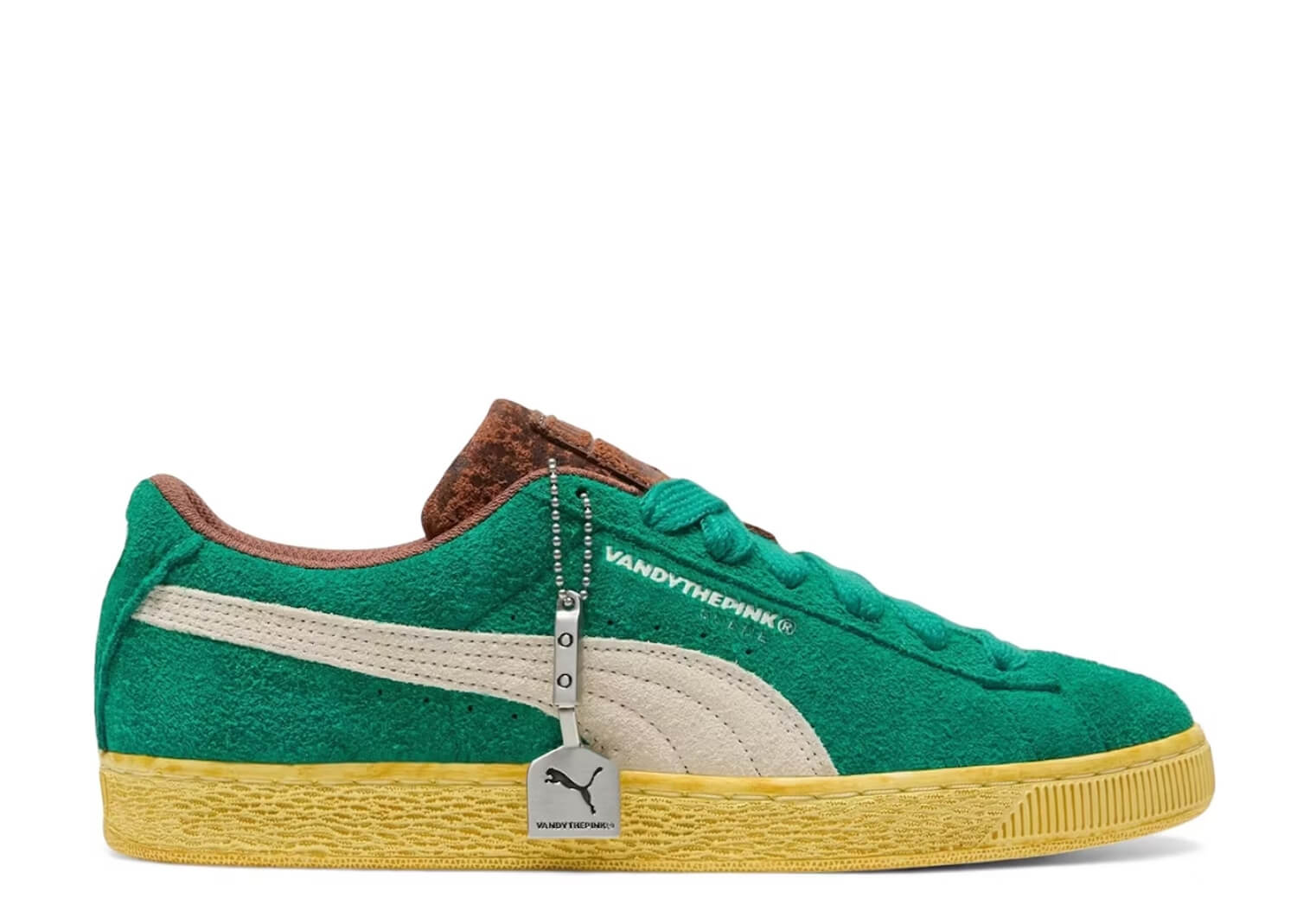 Puma Suede Vandy The Pink Grassy Green