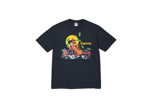 Supreme All Dogs Go To Heaven Tee Navy