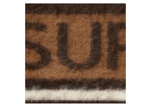 Supreme Brushed Stripe Sweater Dark Brown