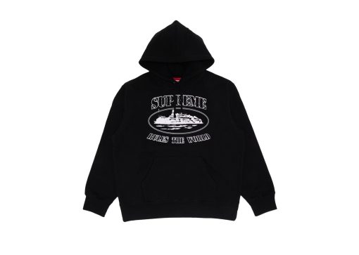 Supreme Corteiz Rules The World Hoodie Black