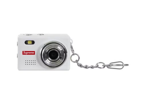 Supreme Digital Camera Keychain White