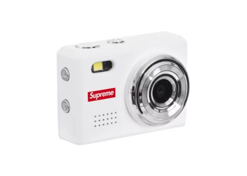 Supreme Digital Camera Keychain White