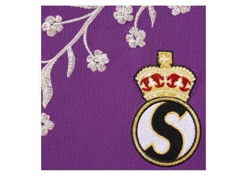 Supreme Floral Soccer Jersey Purple