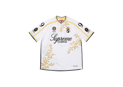 Supreme Floral Soccer Jersey White