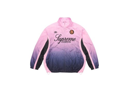 Supreme Umbro Gradient Track Jacket Pink