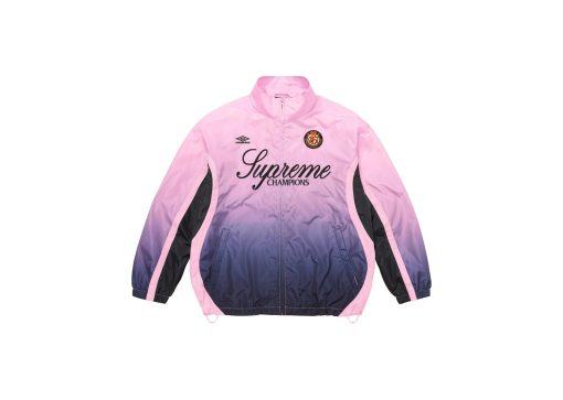 Supreme Umbro Gradient Track Jacket Pink