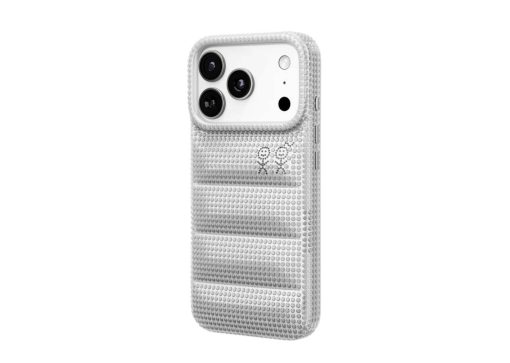 The Puffer Case® Rhinestones in Silver