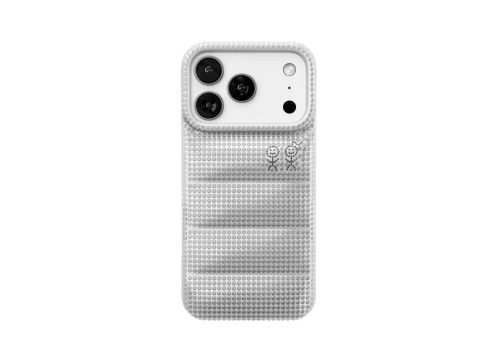 The Puffer Case® Rhinestones in Silver