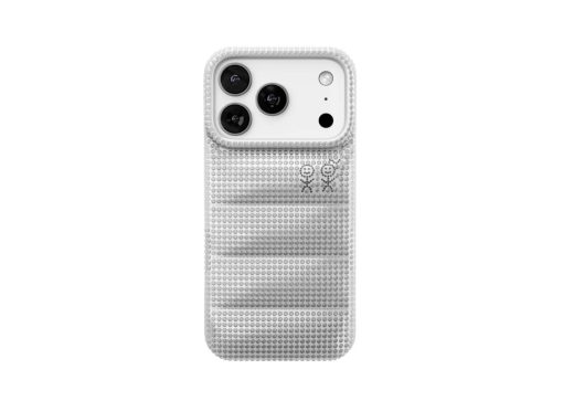 The Puffer Case® Rhinestones in Silver