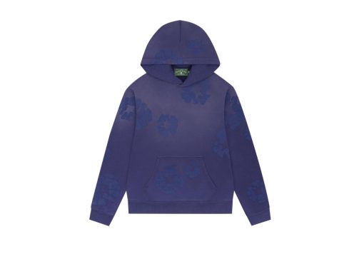 Denim Tears Mono Cotton Wreath Hoodie Washed Blue