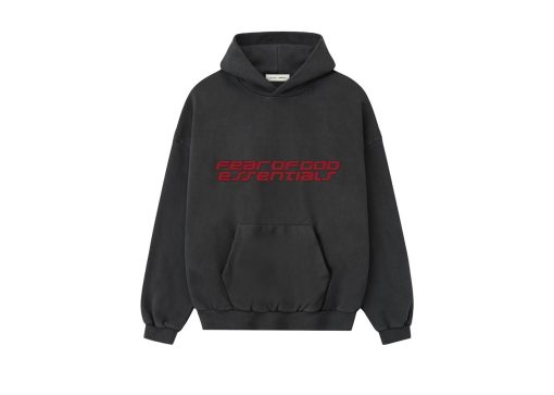 Fear of God Essentials Heavy Fleece 90's Hoodie Iron Grey