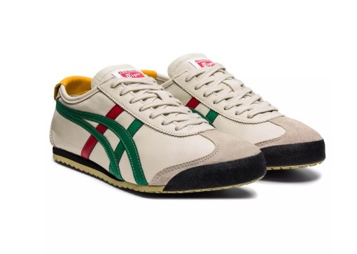 Onitsuka Tiger Mexico 66 Birch Green Red Yellow
