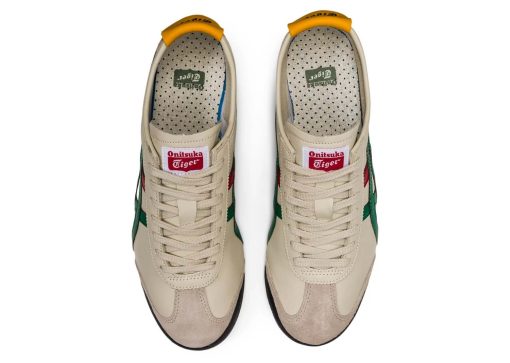 Onitsuka Tiger Mexico 66 Birch Green Red Yellow