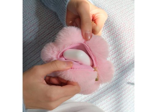 POP MART Crybaby Sad Club Series Silicone Plush Earphone Bag