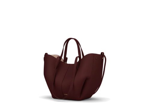 Polene Cyme Mini Edition Textured Black Cherry