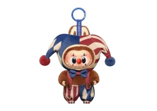 Pop Mart WHY SO SERIOUS Series Labubu Juggling Clown Vinyl Plush Pendant