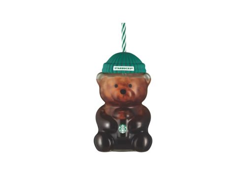 Starbucks Bear Glass Tumbler
