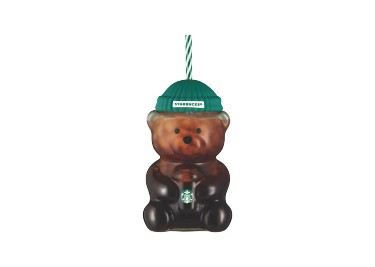 Starbucks Bear Glass Tumbler