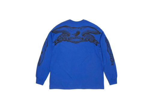 Supreme ANTIHERO Eagle LS Tee Blue