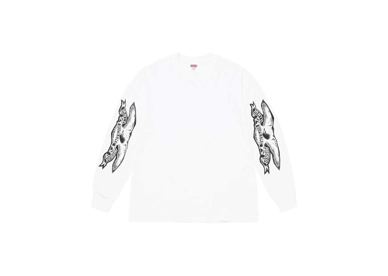 Supreme ANTIHERO Eagle LS Tee White