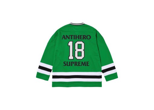 Supreme ANTIHERO Ozzy Hockey Jersey Green