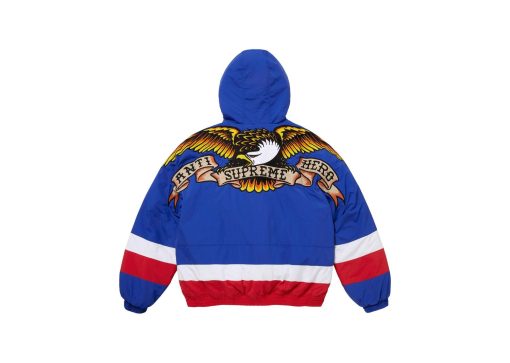 Supreme ANTIHERO Stadium Jacket Blue