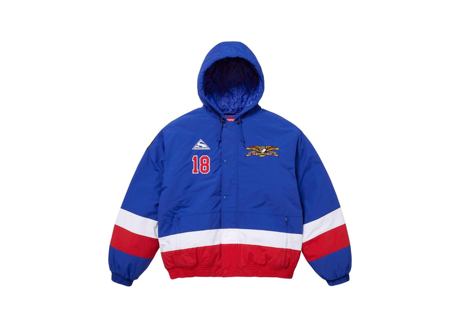 Supreme ANTIHERO Stadium Jacket Blue