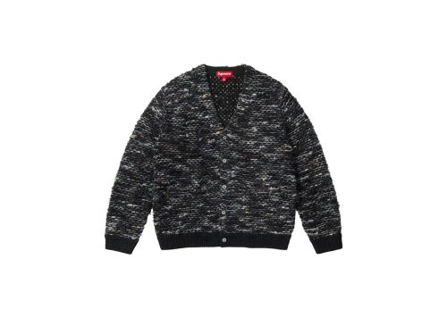 Supreme Textured Cardigan Black