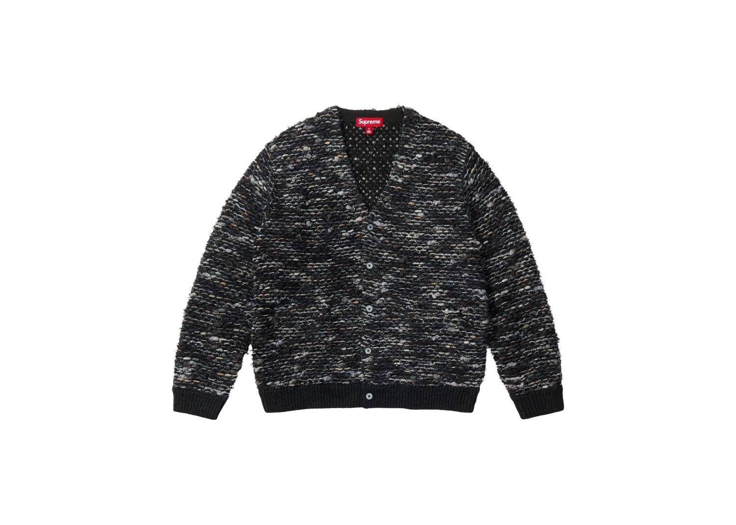 Supreme Textured Cardigan Black