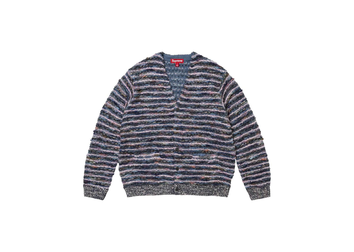 Supreme Textured Cardigan Navy