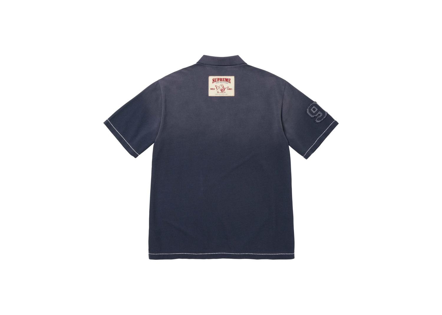 Supreme True Religion Applique Polo Navy | FW25KN3-NAVY | sutore