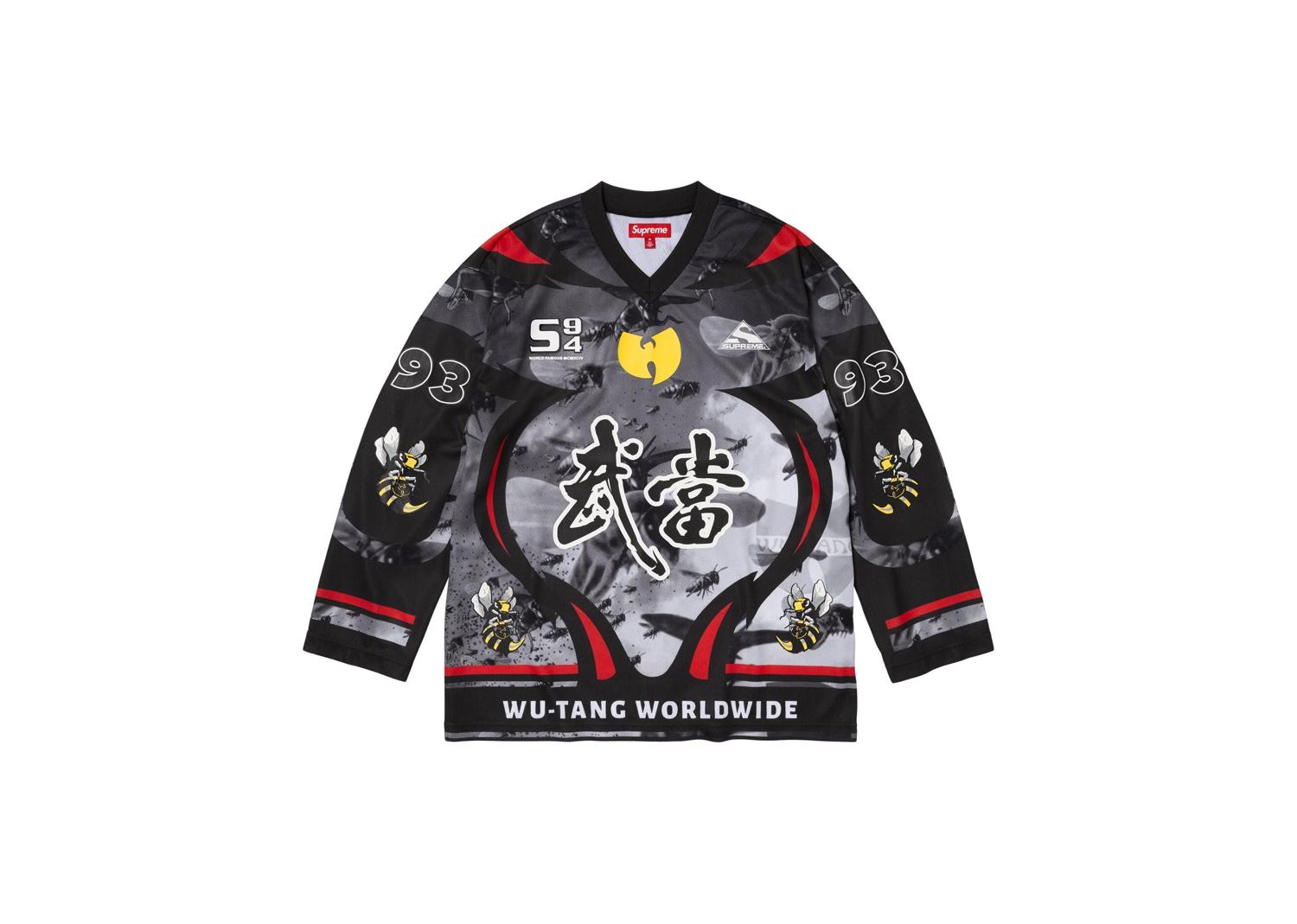 Supreme Wu-Tang Clan Hockey Jersey Black