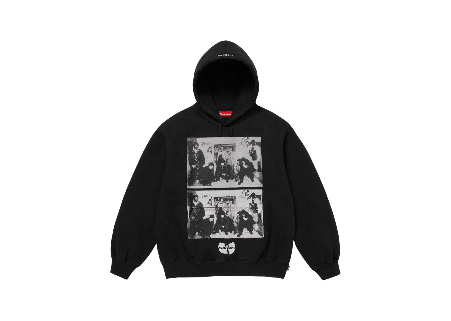 Supreme Wu-Tang Clan Hooded Sweatshirt Black