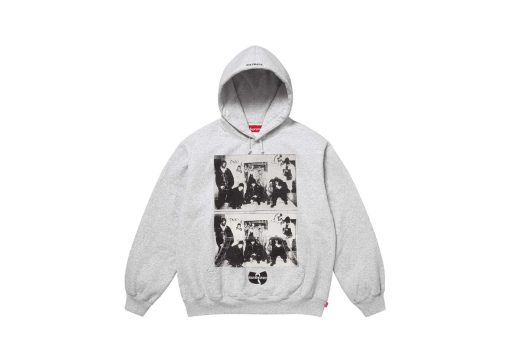 Supreme Wu-Tang Clan Hooded Sweatshirt Heather Grey