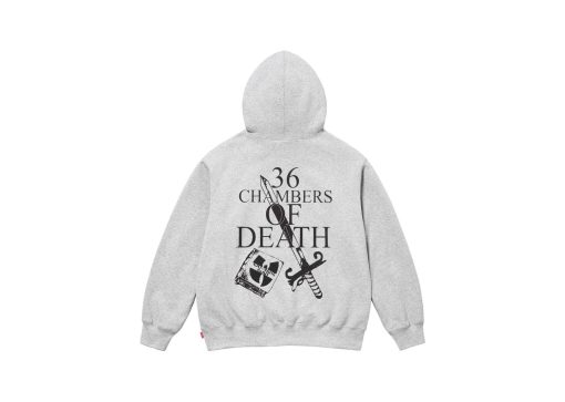 Supreme Wu-Tang Clan Hooded Sweatshirt Heather Grey