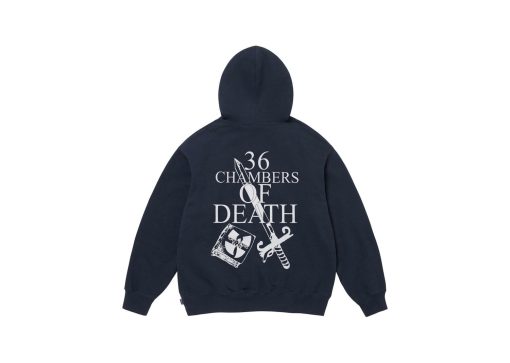 Supreme Wu-Tang Clan Hooded Sweatshirt Navy