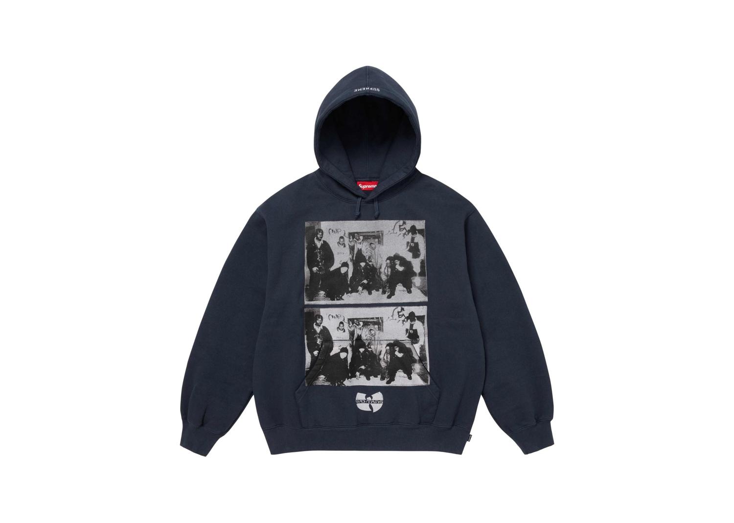 Supreme Wu-Tang Clan Hooded Sweatshirt Navy