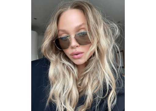 Vehla Bowie GoldGraphite Sunglasses