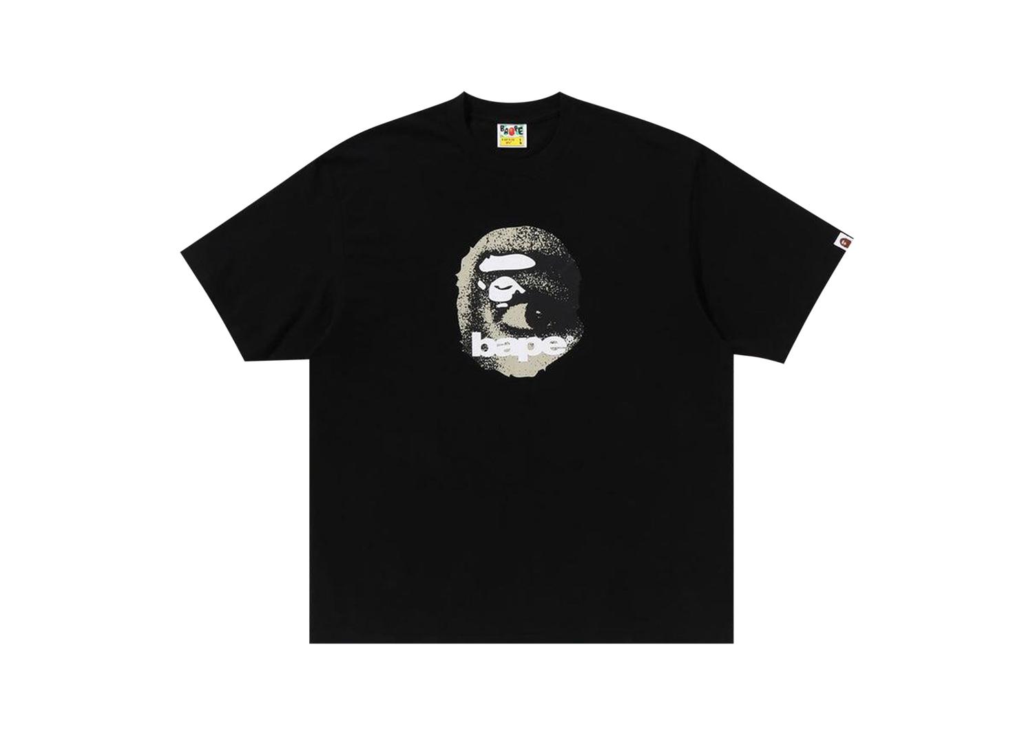 BAPE Ape Head Relaxed Fit Tee Black