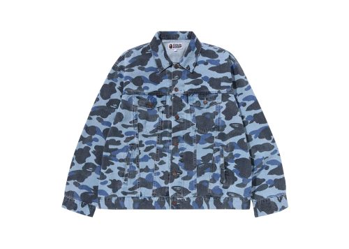 BAPE Color Camo Denim Jacket Light Indigo