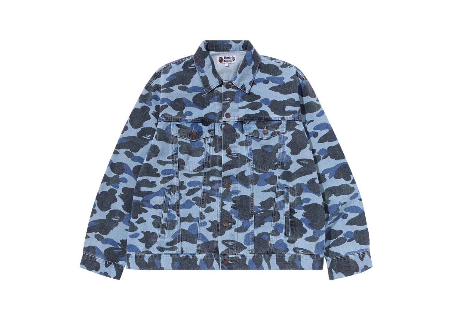 BAPE Color Camo Denim Jacket Light Indigo