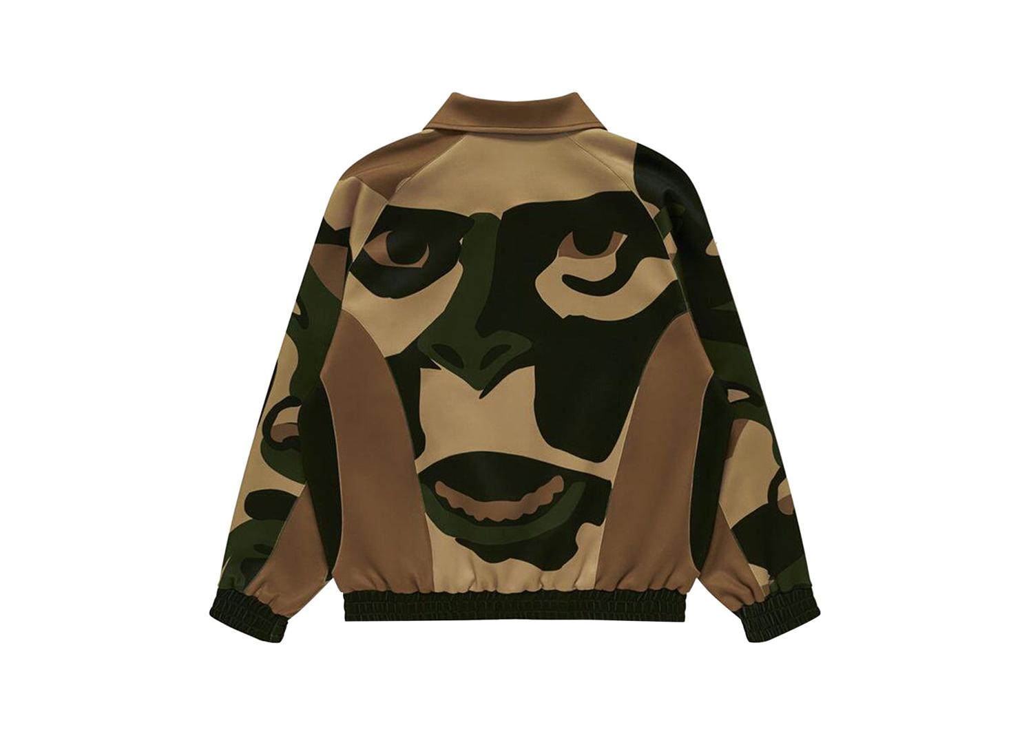 BAPE x KidSuper Patchwork Track Jacket Green | 1L23-140-907-GREEN