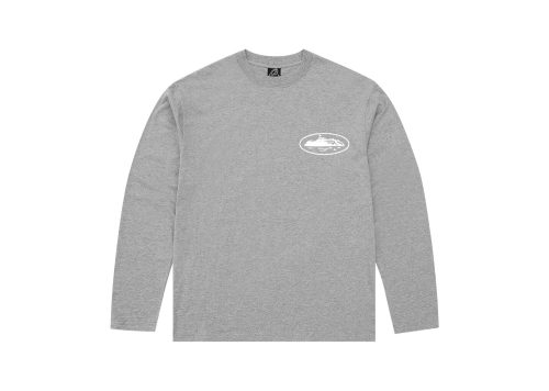 Corteiz OG Island LS Tee Grey