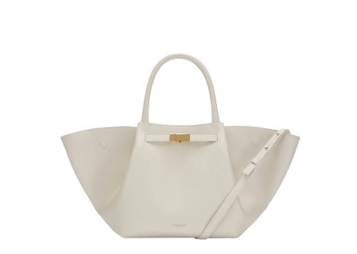 DeMellier The Midi New York Off-White Small Grain