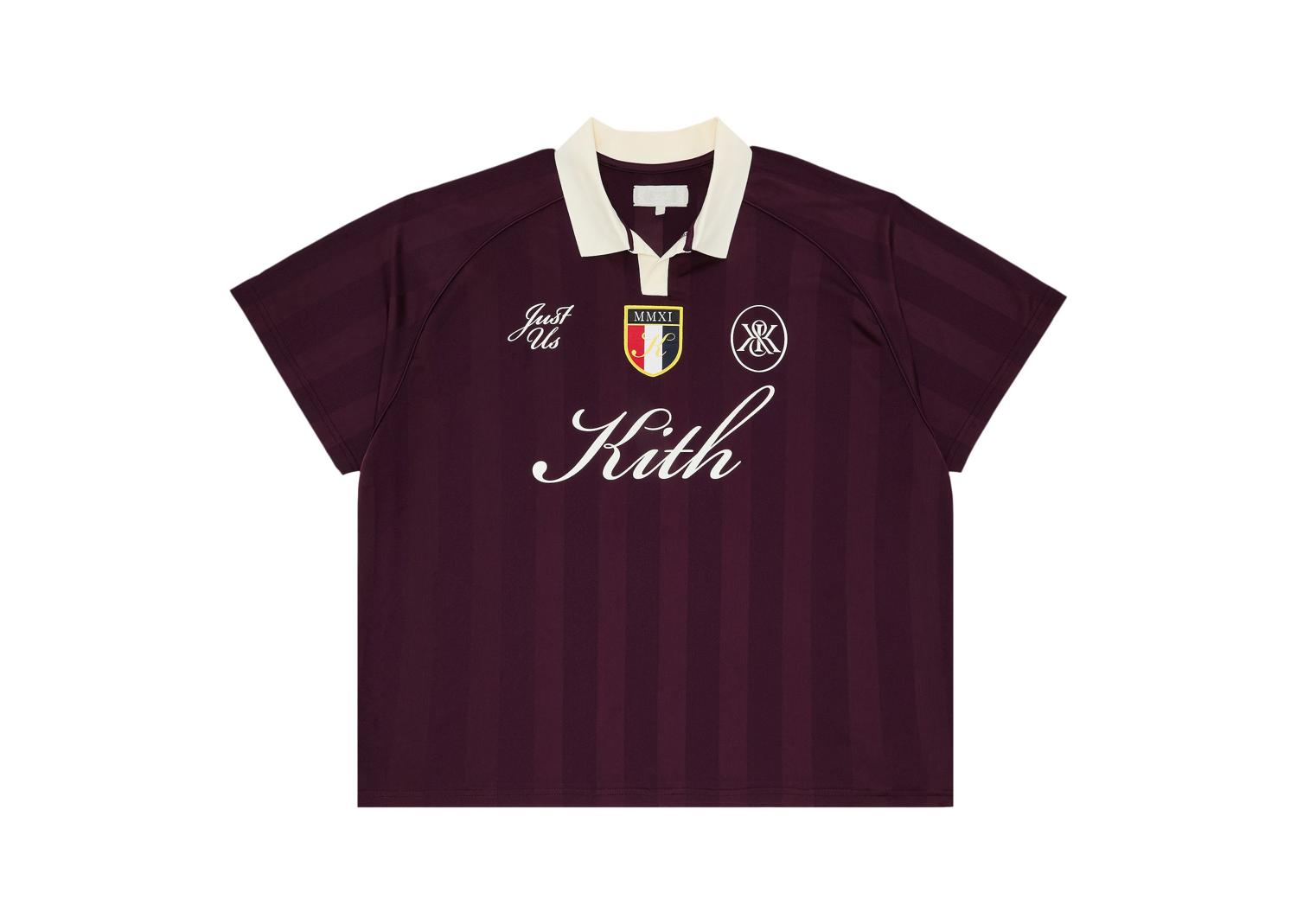Kith Shadow Stripe Marcel Soccer Jersey Rave