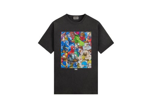 Kith x Marvel vs. Capcom Clash of Super Heroes Vintage Tee Black