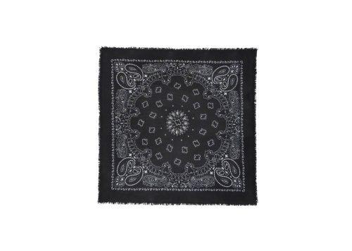 Kujten Large Bandana Hachiko Noir 81