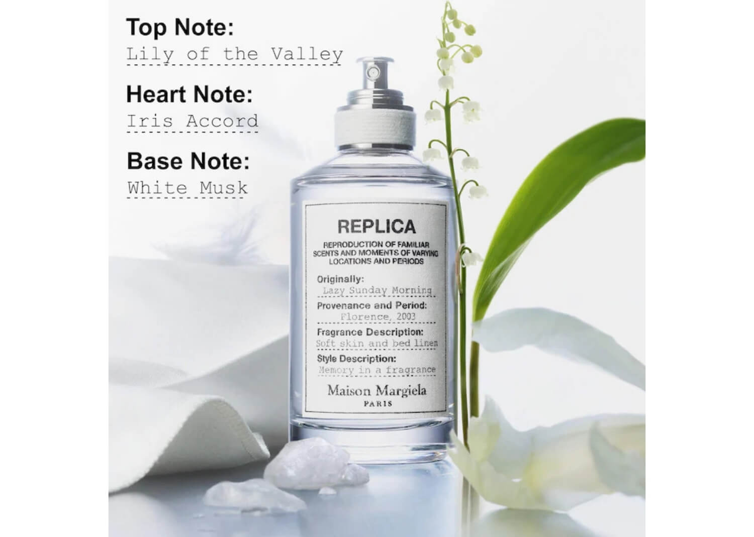 マルジェラ　Replica Lazy Sunday Morning Maison Margiela Replica Lazy Sunday Morning Eau de Toilette 100ml