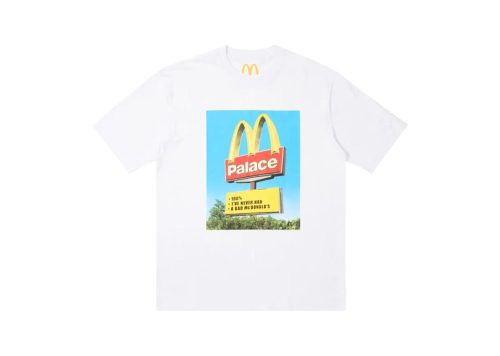 Palace x McDonald's Sign T-shirt White